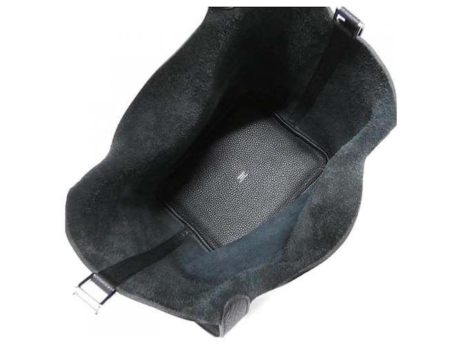 Hermès Borsa Hermes Picotin Lock MM Nero - vista 6