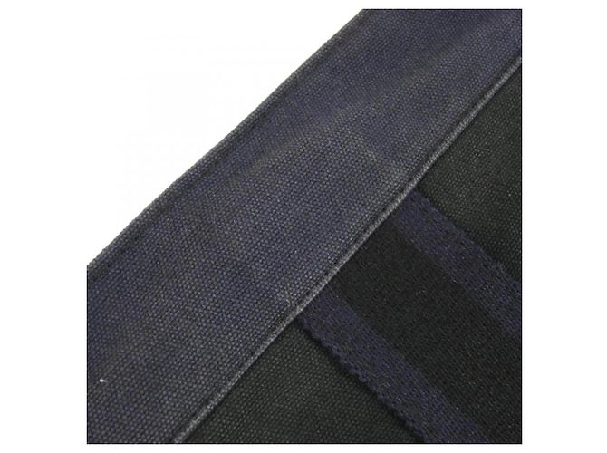 Hermès Pochette Fourre-Tout Hermes Nero Blu navy - vista 3