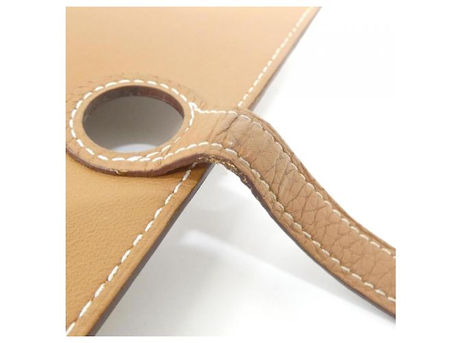 Cartera Hermès Dogon Duo Castaño - vista 6