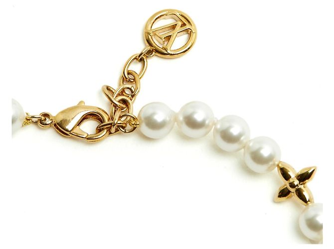 Louis Vuitton Cavigliera My LV Pearl con perle D'oro - vista 3