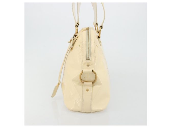 Saint Laurent Muse Shoulder Leather Small Bianco - vista 4