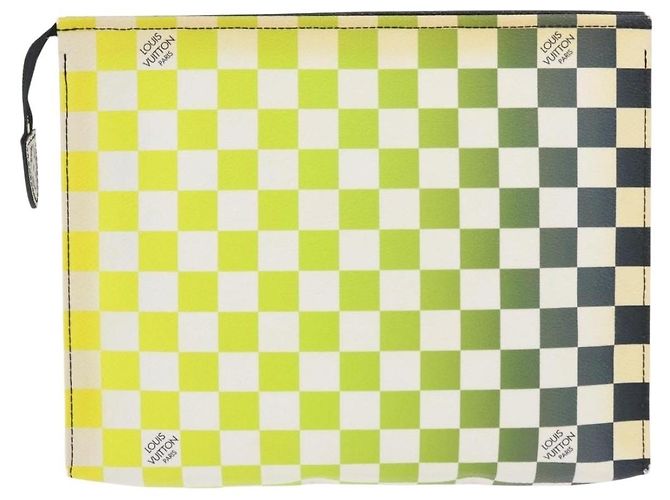 Louis Vuitton Necessaire Edizione Limitata Race Print Canvas 26 Multicolore - vista 2