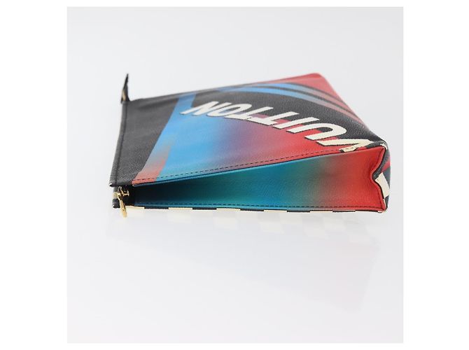 Louis Vuitton Necessaire Edizione Limitata Race Print Canvas 26 Multicolore - vista 4