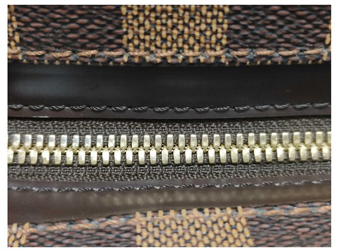 Borsa Louis Vuitton Chelsea Damier Marrone - vista 6