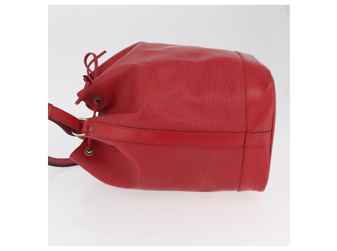 Louis Vuitton Noe Leather PM Rosso - vista 4