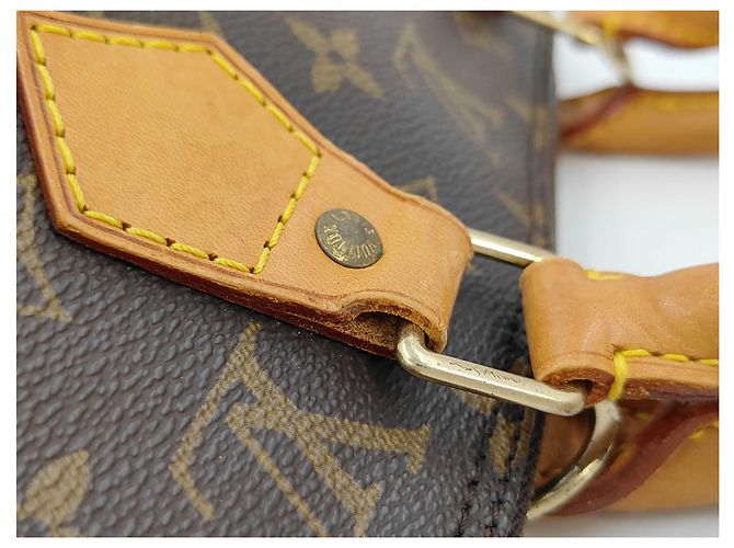 Borsa Louis Vuitton Alma Monogram Canvas PM Marrone - vista 4