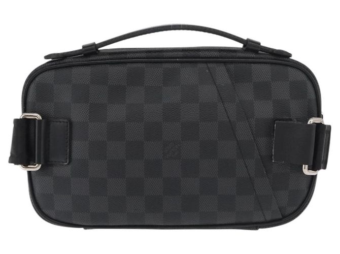 Louis Vuitton Ambler Waist Damier Graphite Marrone - vista 2