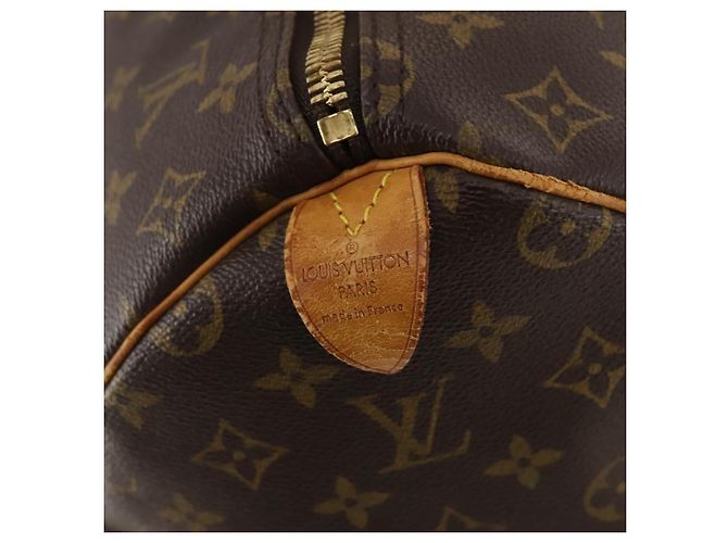 Louis Vuitton Keepall Monogram Canvas 50 Marrone - vista 6