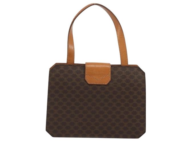 Céline Celine Vintage Macadam Canvas Marrone - vista 2