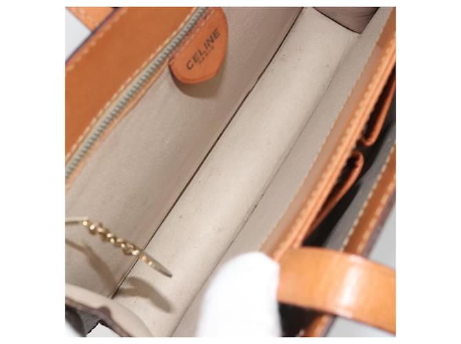 Céline Celine Vintage Macadam Canvas Marrone - vista 5