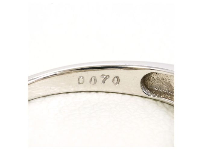 Autre Marque 18K Weißgold- und Gelbdiamant-Ring Golden - Ansicht 6