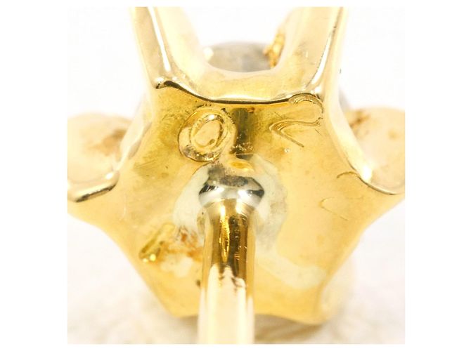 Autre Marque Orecchini a lobo in oro giallo 18K e diamanti D'oro - vista 4