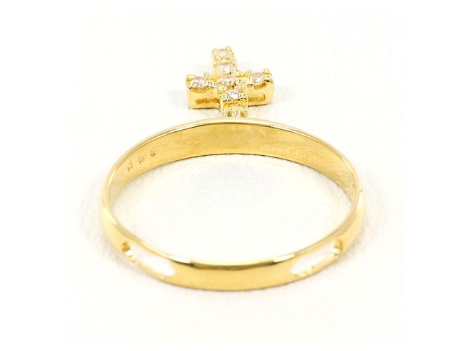 Autre Marque 18K Gelbgold Diamantring Golden - Ansicht 3