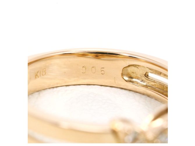 Autre Marque 18K Roségold Diamantring Golden - Ansicht 5