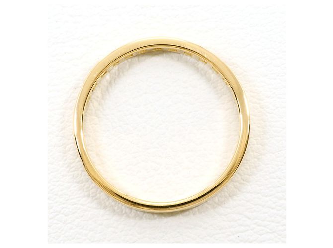 Autre Marque 18K Gelbgold-Ring mit Diamant Golden - Ansicht 2