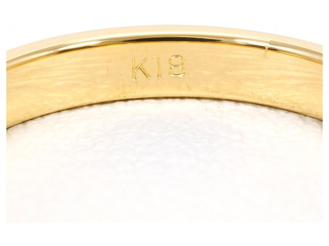 Autre Marque 18K Gelbgold-Ring mit Diamant Golden - Ansicht 4
