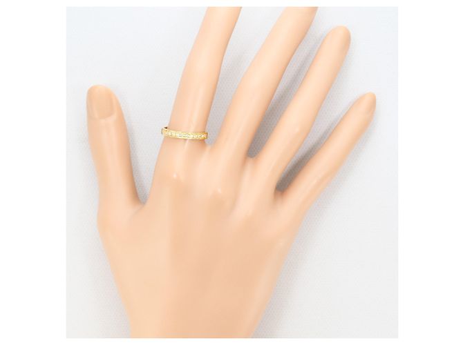 Autre Marque 18K Gelbgold-Ring mit Diamant Golden - Ansicht 5