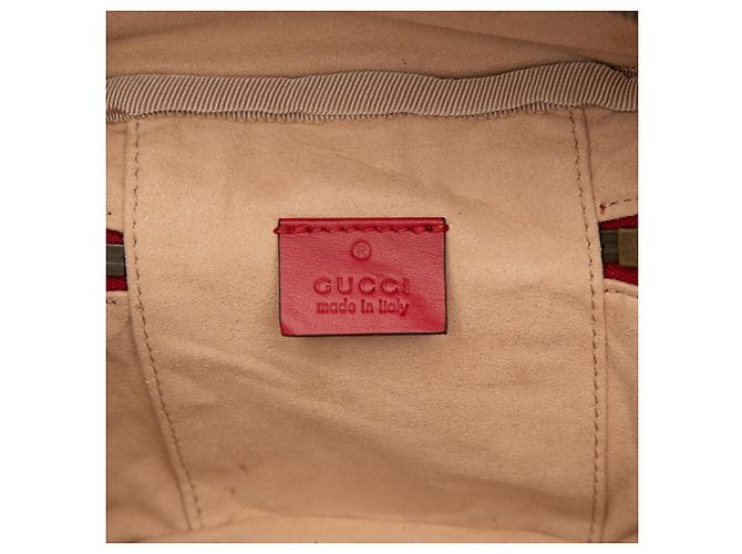 Gucci GG Marmont gesteppter Rucksack Rot - Ansicht 5