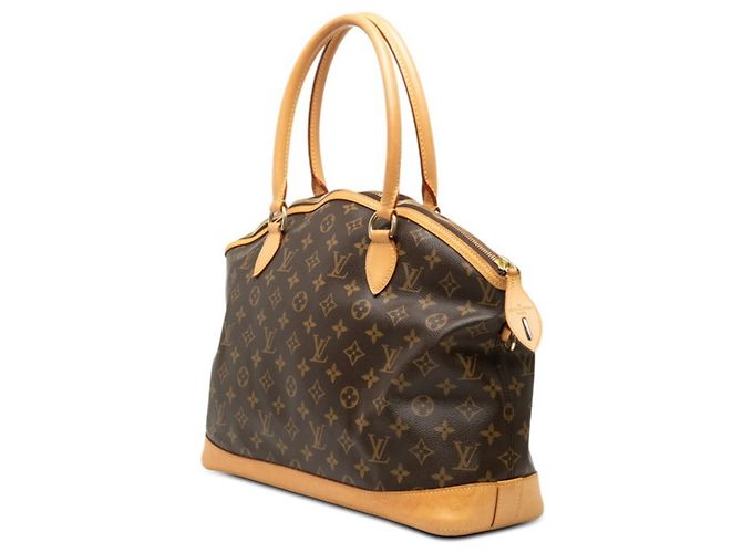 Louis Vuitton Monogram Lockit Horizontal Tote Bag Braun - Ansicht 2