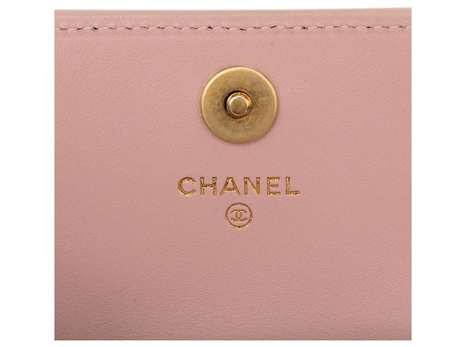 Borsa a Spalla Chanel Coco Mark Mini Matelassé Rosa - vista 6