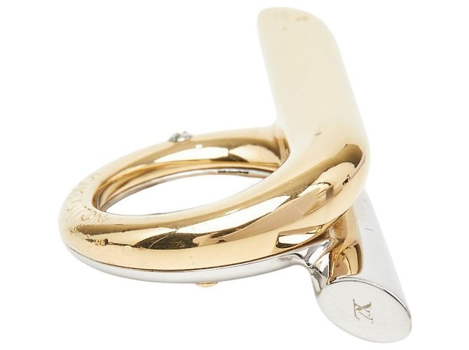 Louis Vuitton Ring Band vergoldet und versilbert Golden - Ansicht 2