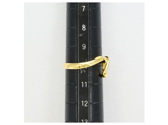 Autre Marque 18K Gelbgold-Ring mit Diamant Golden - Ansicht 7