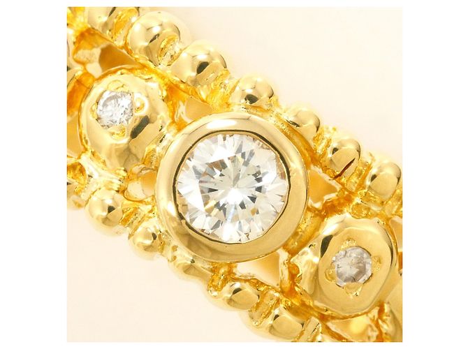 Autre Marque 18K Gelbgold Diamantring Golden - Ansicht 2
