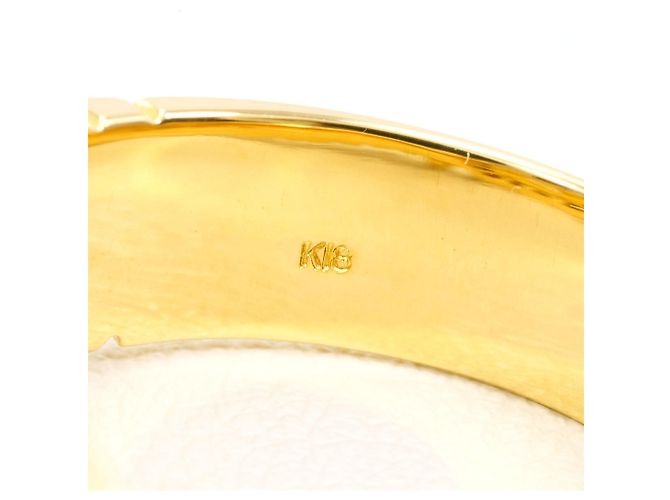Autre Marque 18K Gelbgold-Ring mit Diamant Golden - Ansicht 6