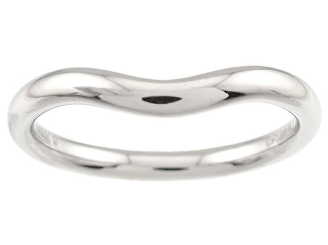 Tiffany & Co. geschwungener Ring aus Platin - Ansicht 2
