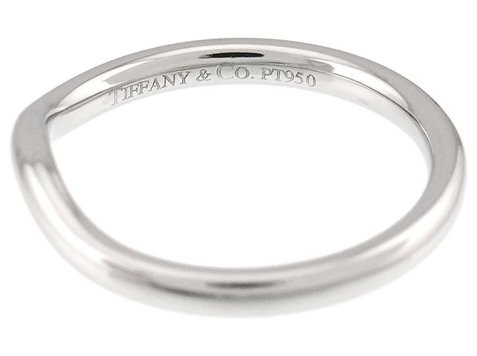 Tiffany & Co. geschwungener Ring aus Platin - Ansicht 3