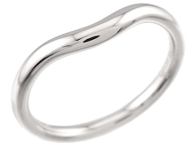 Tiffany & Co. geschwungener Ring aus Platin - Ansicht 5