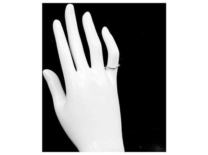 Tiffany & Co. geschwungener Ring aus Platin - Ansicht 7