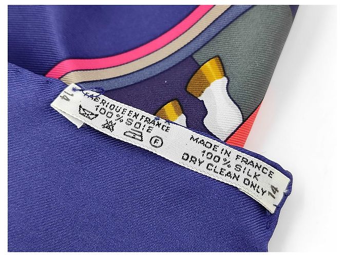 Hermès Hermes Carré 90 Seta multicolore 90 x 90 - vista 4