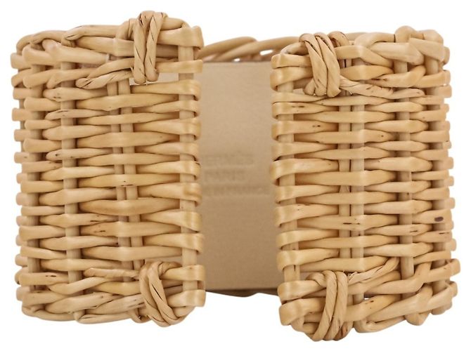 Hermès Bracciale rigido Hermes Collier de Chien Medor Picnic Beige D'oro - vista 4