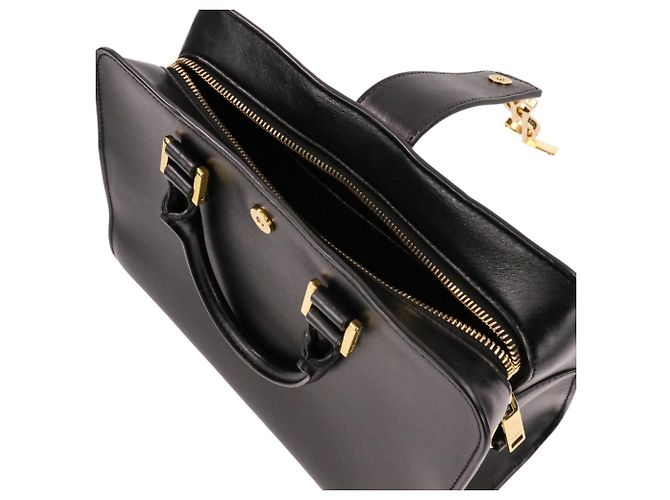 Borsa a tracolla 2-Way Baby Cabas in pelle Yves Saint Laurent - vista 10