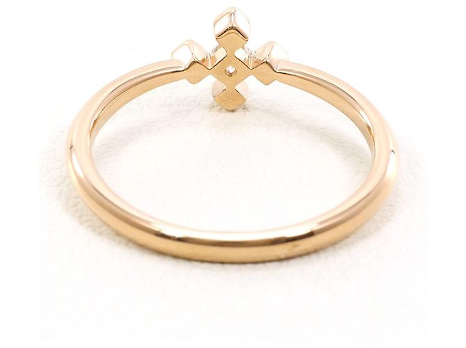 Autre Marque 18K Roségold Diamantring Golden - Ansicht 3