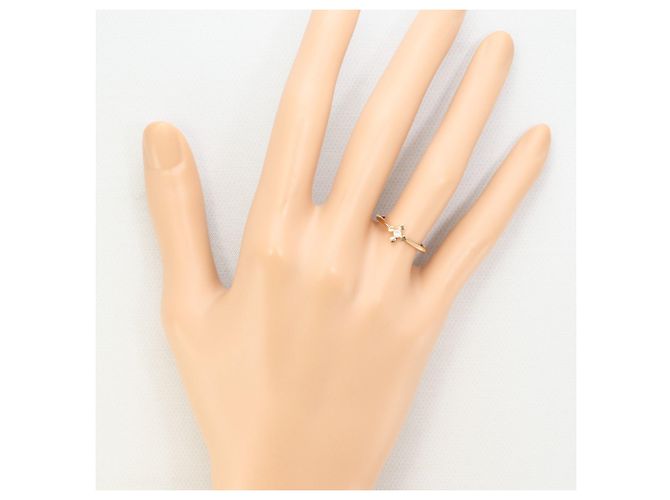 Autre Marque 18K Roségold Diamantring Golden - Ansicht 5