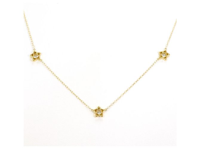 Autre Marque Collana in oro giallo 18K con diamante D'oro - vista 3