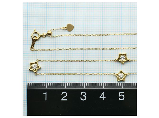 Autre Marque Collana in oro giallo 18K con diamante D'oro - vista 4