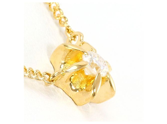 Autre Marque Collana in oro giallo 18K con diamante D'oro - vista 2