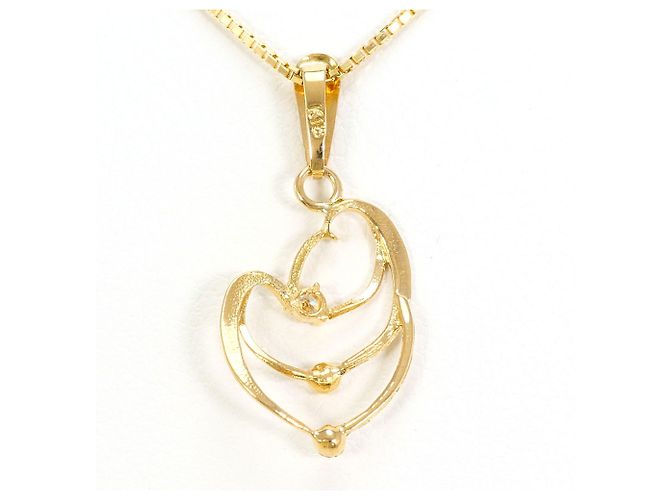 Autre Marque Collana in oro giallo 18K con diamante D'oro - vista 3