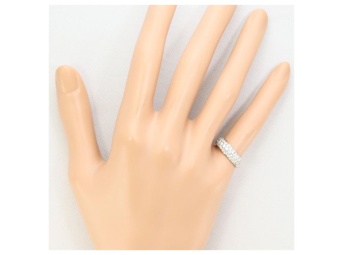 Autre Marque 18K Weißgold Diamantring Golden - Ansicht 7