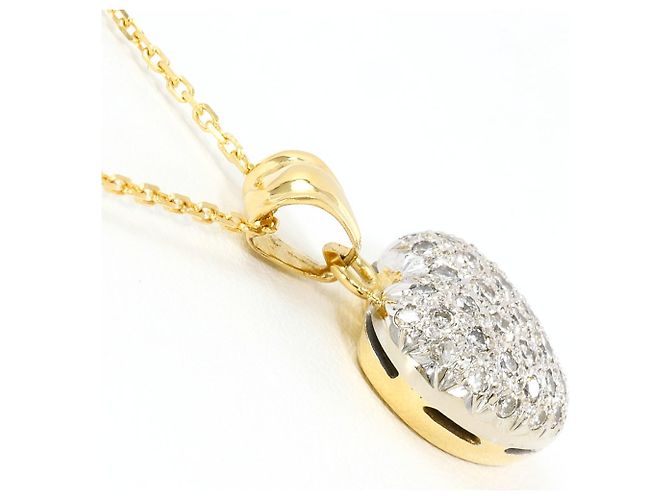 Autre Marque Collana in oro 18K con diamante D'oro - vista 2