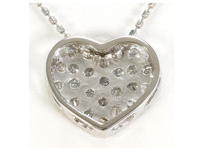 Autre Marque Collana in oro bianco 18K con diamante D'oro - vista 3