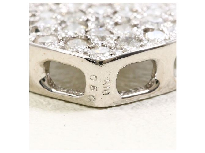 Autre Marque Collana in oro bianco 18K con diamante D'oro - vista 4