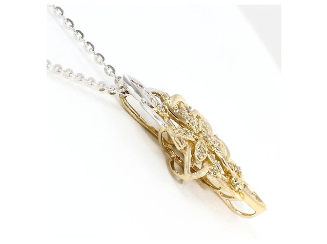 Autre Marque Collana in oro 18K con diamante D'oro - vista 2
