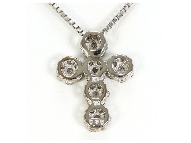Autre Marque Collana in oro bianco 18K e diamanti D'oro - vista 3