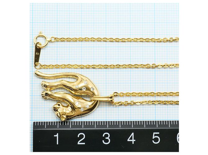 Autre Marque Collana in oro giallo 18K con diamante D'oro - vista 5