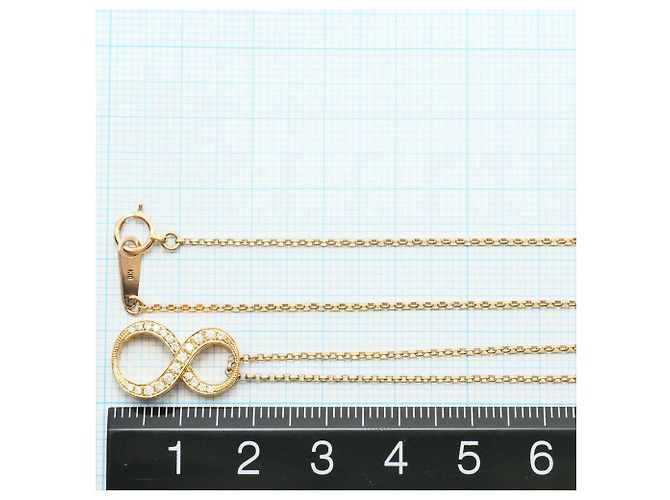 Autre Marque Collana in oro rosa 18K con diamante D'oro - vista 5