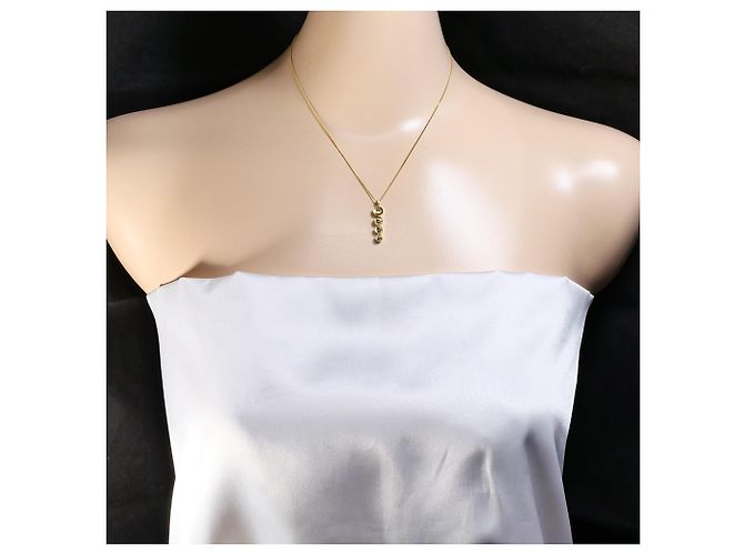 Autre Marque Collana in oro giallo 18K con diamante D'oro - vista 6